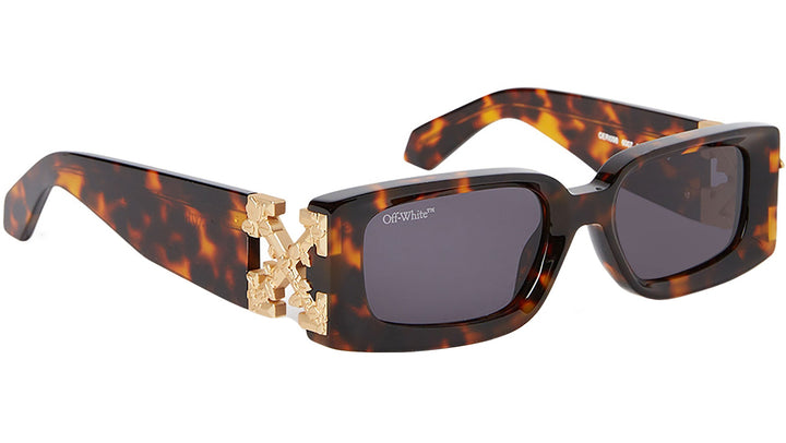 Off White Roma Sunglasses in Havana Brown
