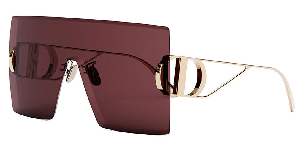 Final Price! Dior 30MONTAIGNE SU 60D0 Bordeaux/Gold/Burgundy Sunglasses dior-burgundy-square-ladies-  main image 3