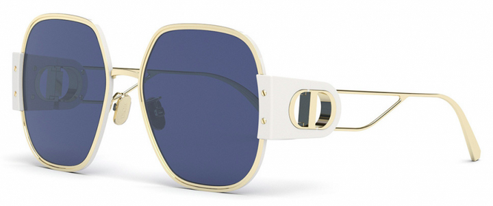 Dior 30Montaigne S5U Sunglasses in White