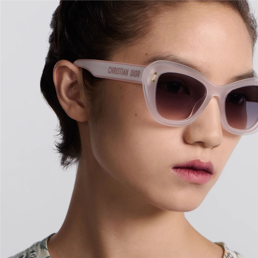 Dior Pacific B3U Cat Eye Sunglasses in Milky Pink