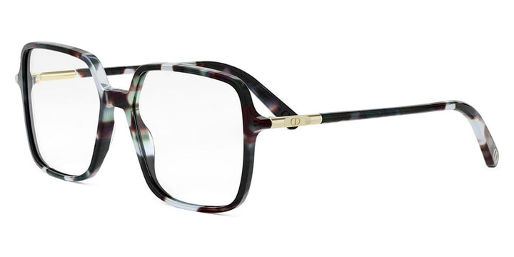 Dior Mini CD O S2F Square Frames in Grey Havana