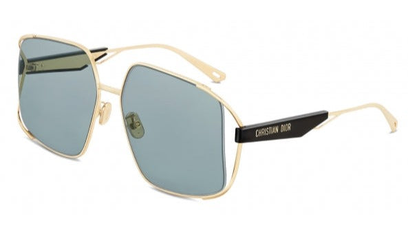 Dior ArchiDior Oversized Sunglasses in Gold Green