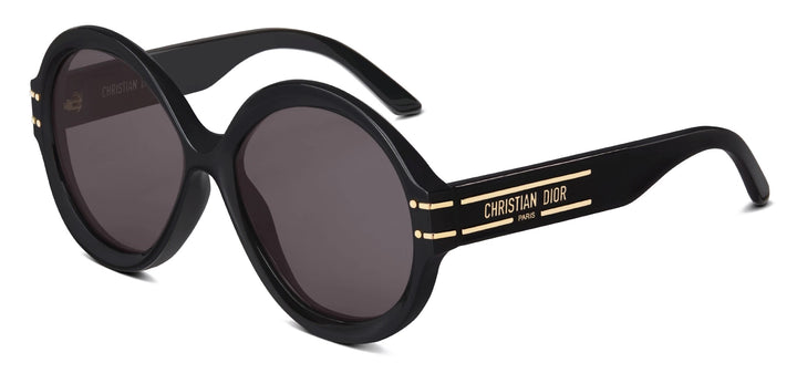 Dior DiorSignature R1U Round Sunglasses in Black