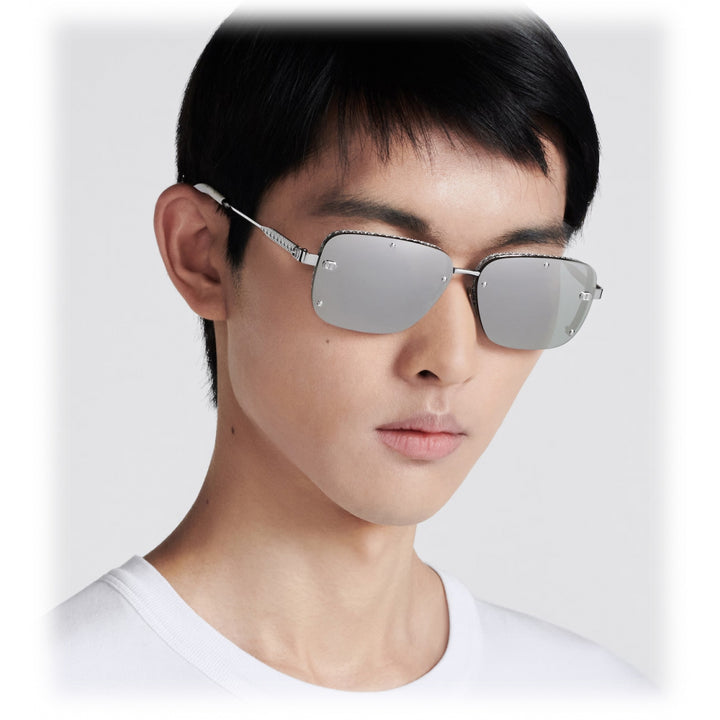 Dior NeoDior S4U Sunglasses in Palladium Silver Mirror