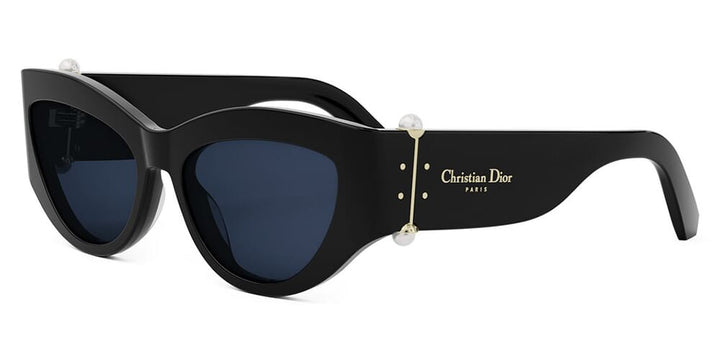 Dior Tribales B1I Cat Eye Sunglasses in Black Pearl