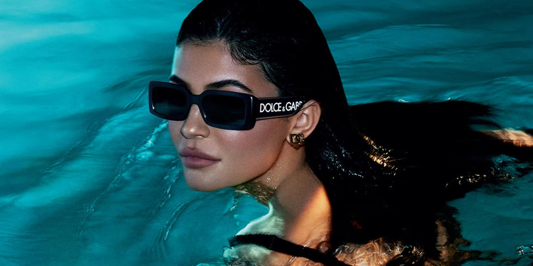 Dolce & Gabbana DG6187 Black Rectangular Sunglasses