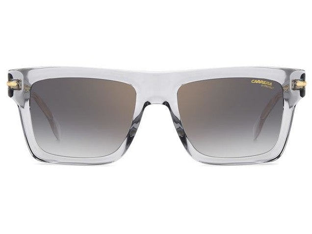 Carrera 305/S Square Sunglasses in Transparent Grey