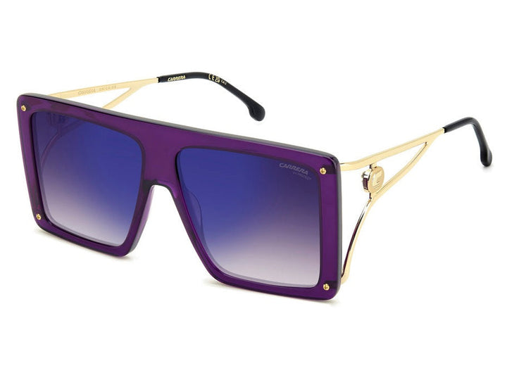 Carrera CA UNICA/S Oversized Mask Sunglasses in Purple