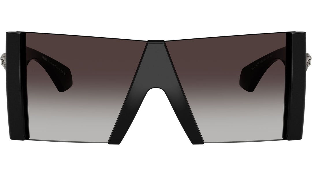 VE4515 Black Oversized Mask Sunglasses