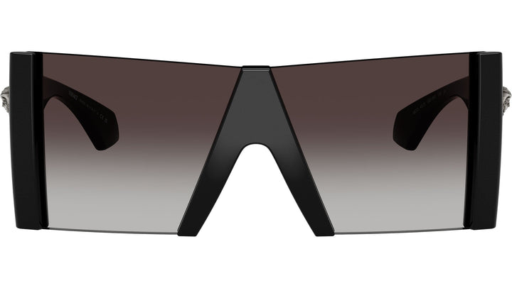 VE4515 Black Oversized Mask Sunglasses