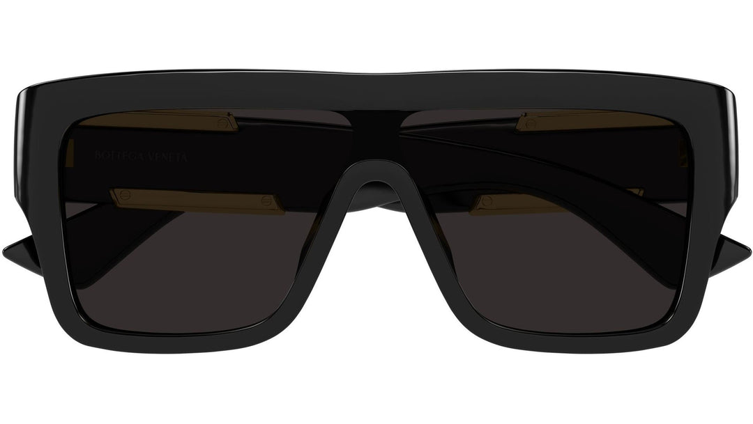 Bottega Veneta BV1451S Black Mask Sunglasses