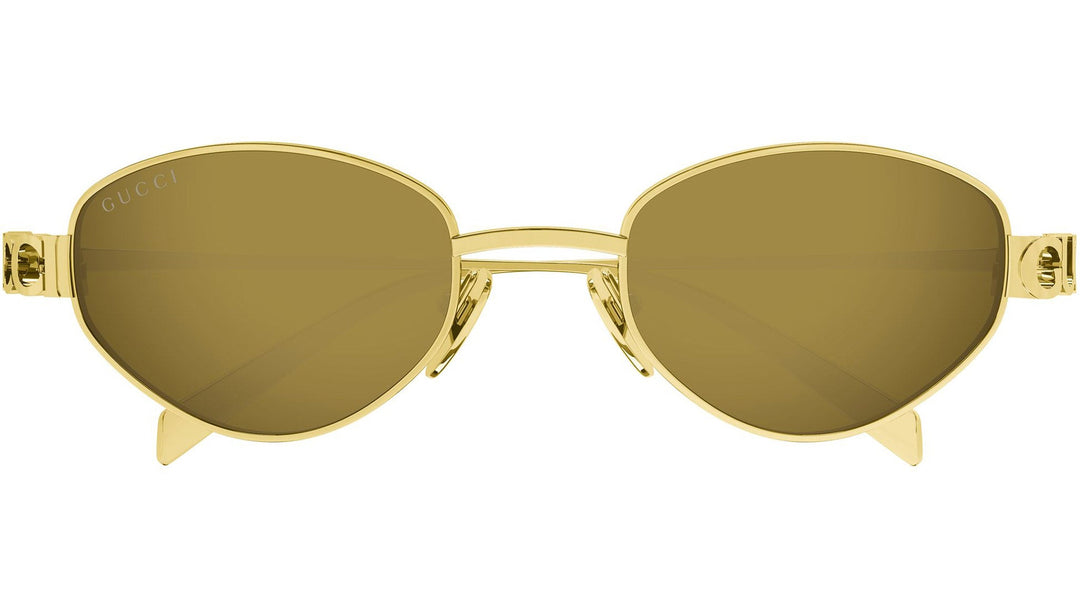 Gucci GG1935S Geometric Sunglasses in Gold