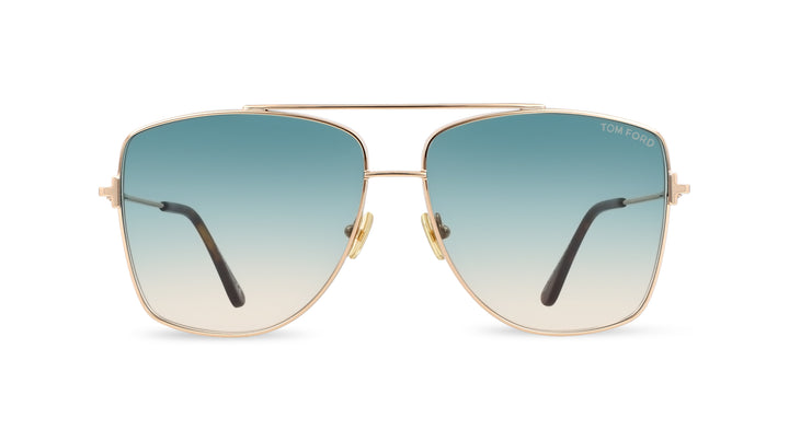 Tom Ford Reggie FT0838 Aviator Sunglasses in Blue Lens
