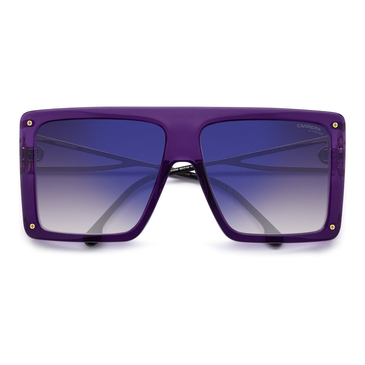 Carrera CA UNICA/S Oversized Mask Sunglasses in Purple