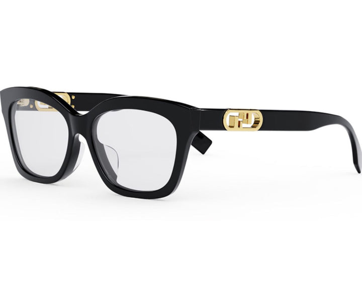 Fendi FE50039I F Lock Cat Eye Frames in Black