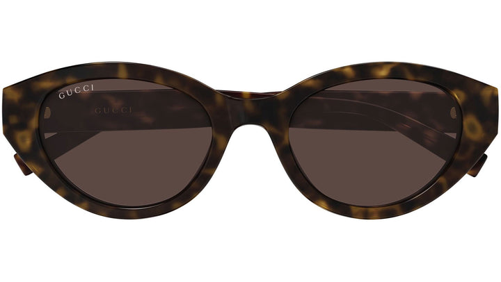 Gucci GG2105SA Cat Eye Sunglasses in Havana Brown
