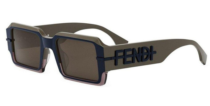 Fendi FE40073U Fendigraphy Sunglasses in Brown