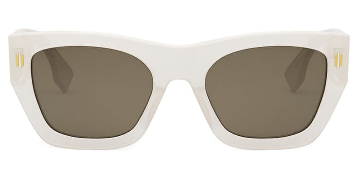 Fendi Roma FE40100I Sunglasses in Ivory