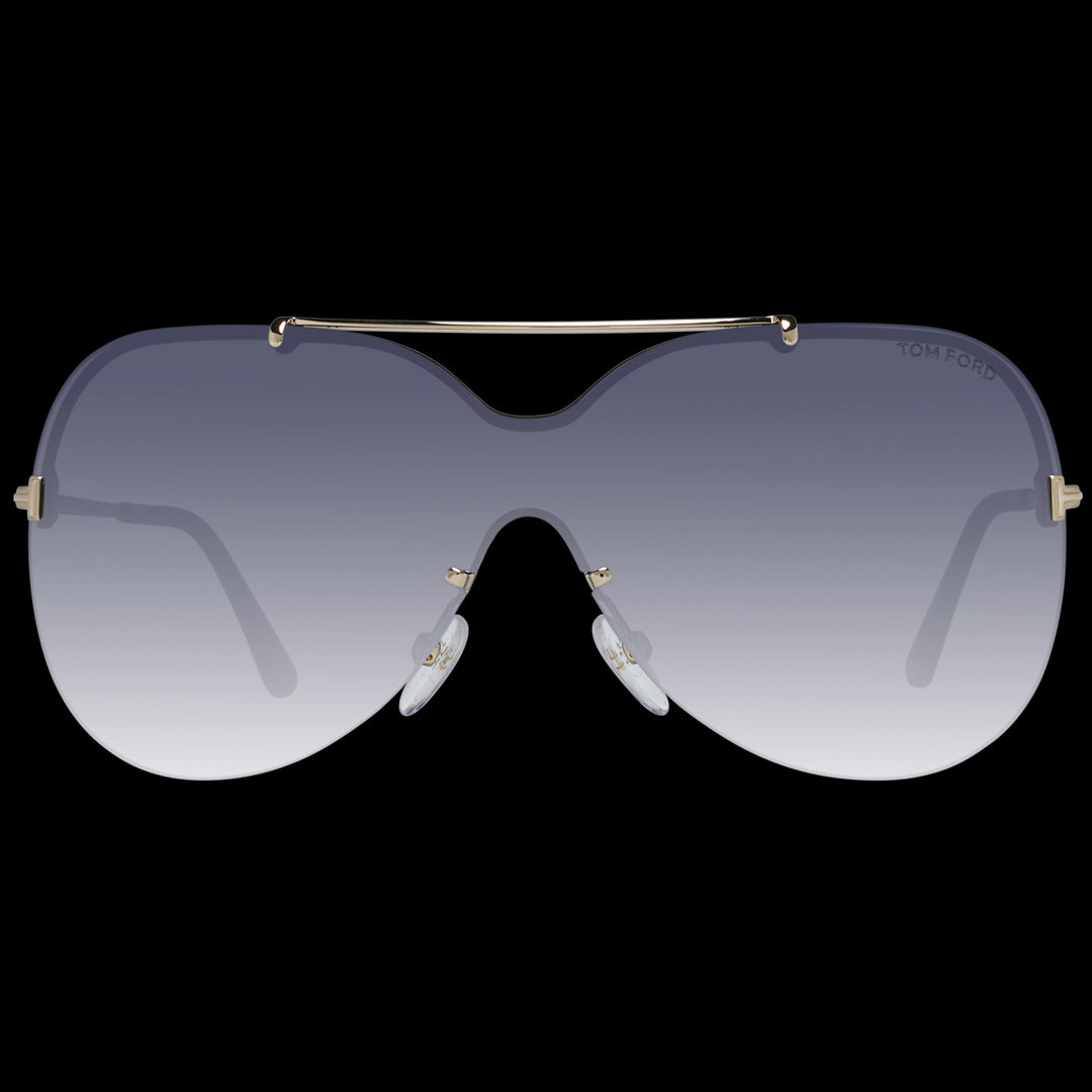 Tom Ford Ondria FT0519 Wrap Sunglasses in Smoke