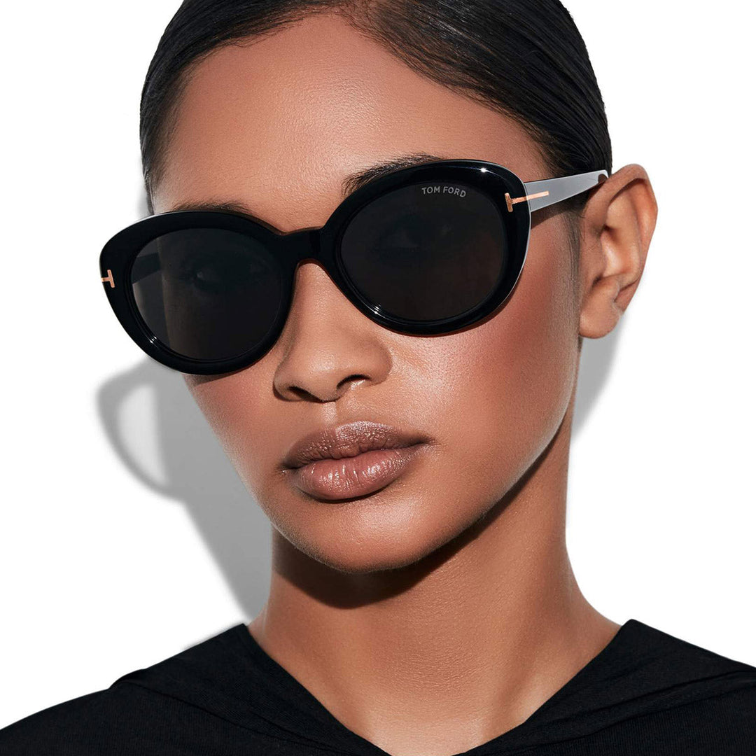 Tom Ford Lily FT1009 Sunglasses in Black