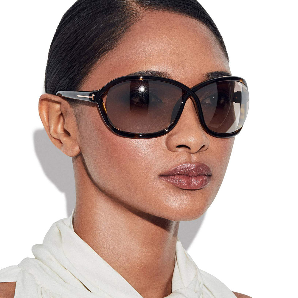 Tom Ford Fernanda Women's Cutaway Butterfly Wrap Sunglasses | FT1069 Acetate Made In Italy