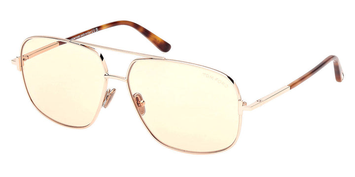 Tom Ford Tex FT1096 Sunglasses in Gold Photochromic - Designer Daydream