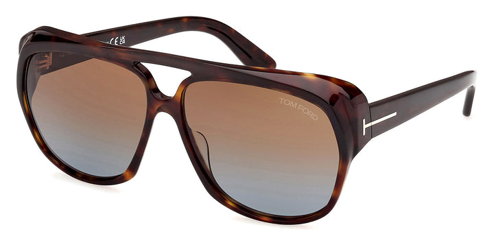 Tom Ford Jayden FT1103 Aviator in Havana Brown