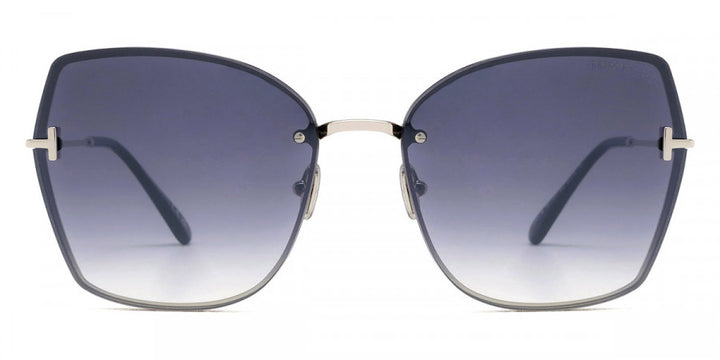 Tom Ford Nickie FT1107 Sunglasses in Silver Grey