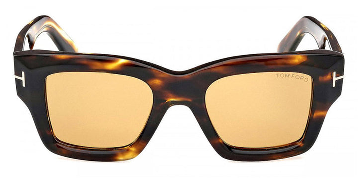 Tom Ford Ilias FT1154 Sunglasses in Brown Yellow - Product Image 2 - Designer Daydream