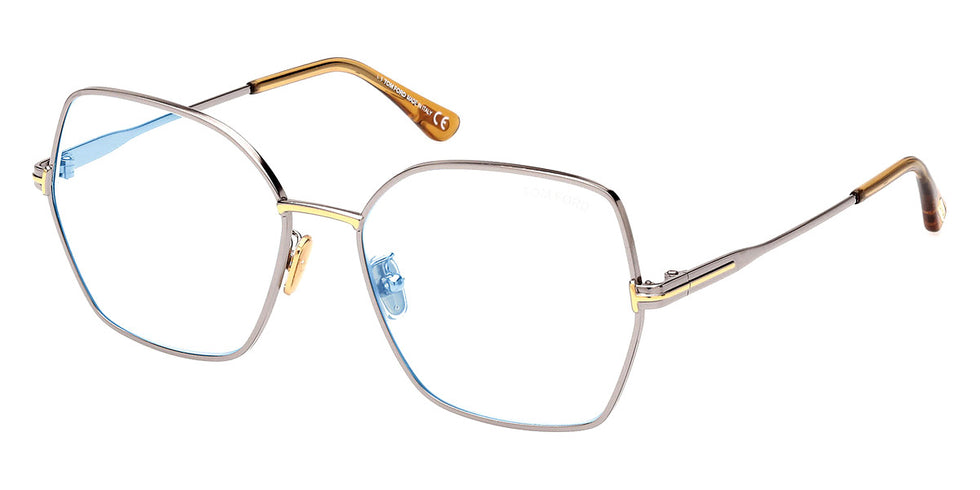 Tom Ford FT5768-B Marcos de luz azul marrón