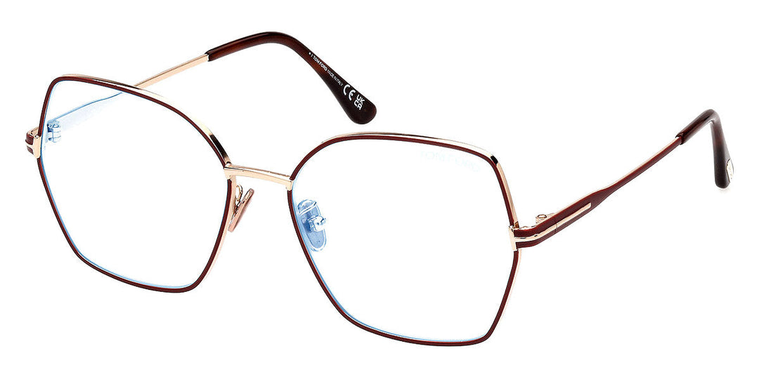 Tom Ford FT5768-B Marcos de luz azul marrón