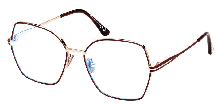 Tom Ford FT5768-B Marcos de luz azul marrón