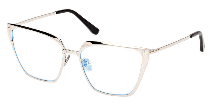 Tom Ford FT5945-B Palladium Cat Eye Bluelight Frames