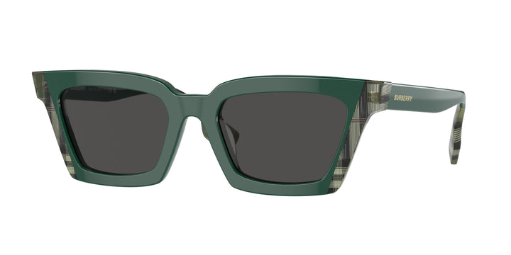 Burberry BE4392U Gafas de sol Briar a cuadros verdes