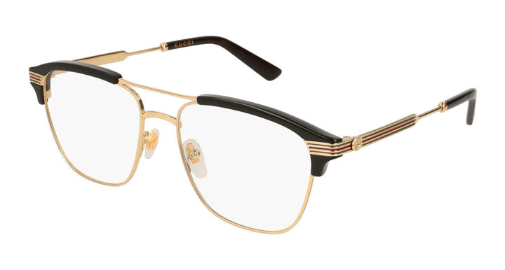 Gucci GG0973O Marcos de metal plateado