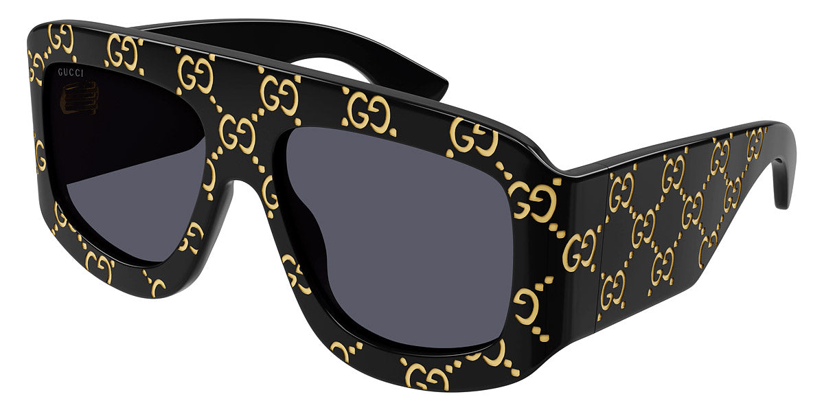 Gucci GG0983S Logo Sunglasses in Black | Designer Daydream