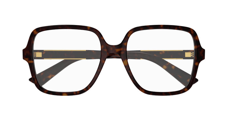 Monturas cuadradas Gucci GG1193O en negro 