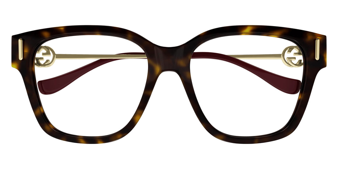 GG1204O Havana Brown Eyeglasses Frames