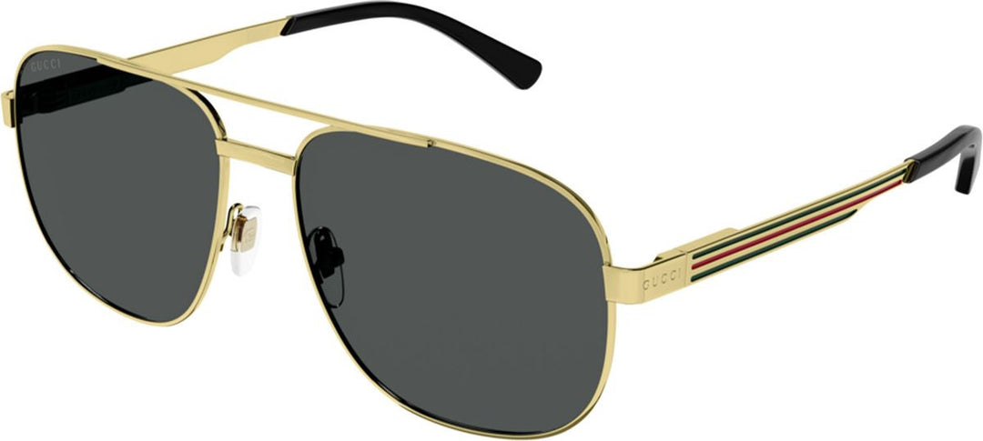 Gucci GG1223S Gold Aviator Sunglasses