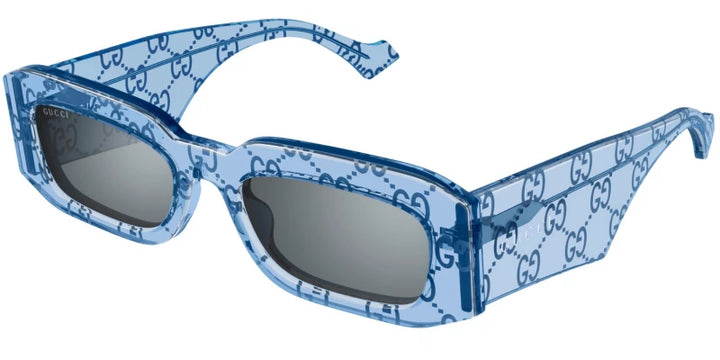 Gafas de sol rectangulares con montura gruesa en negro Gucci GG1426S 