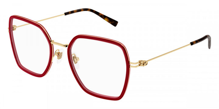 Gucci GG1850O Eyeglasses Frames in Burgundy Gold