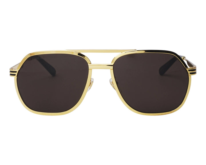 Gucci GG0981S Aviator Sunglasses in Gold
