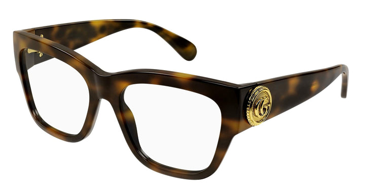 Monturas cuadradas Gucci GG1192O en negro 