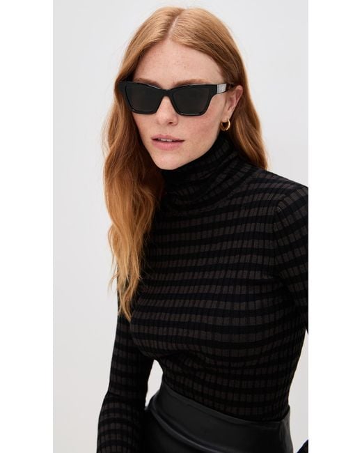 Gucci GG1982S Black Cat Eye Sunglasses