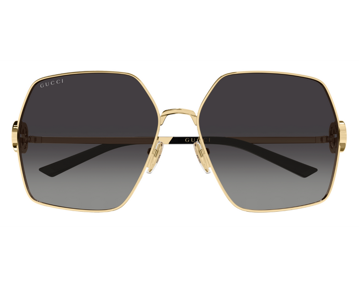 Gafas de sol extragrandes Gucci GG0817S con lentes grises 