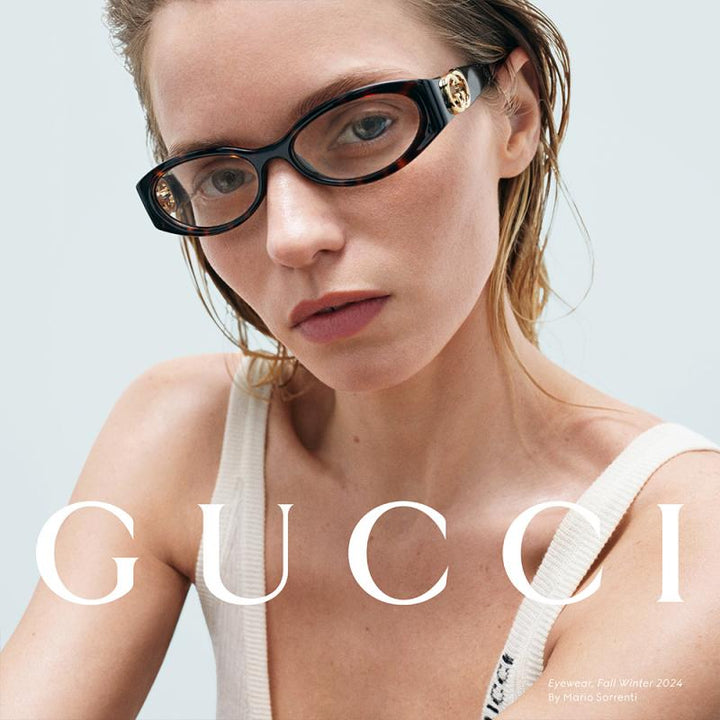Gucci GG1693O Slim Frames in Havana Brown