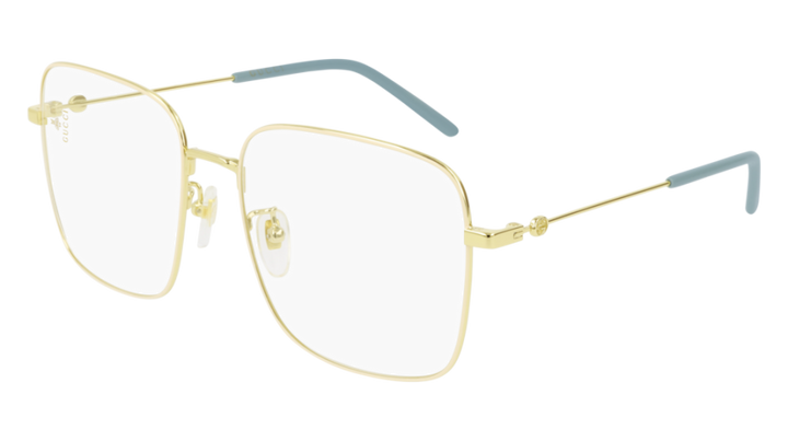 Gucci GG0445O Eyeglasses Frames in Gold Blue