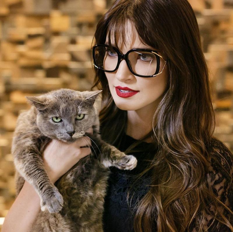 Monturas de ojos de gato Gucci GG0634O en marrón