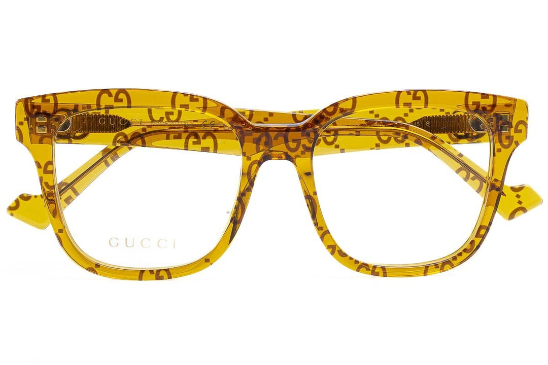 Gucci GG0958O Square Frames in Yellow Logo