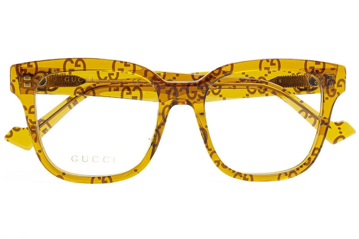 Gucci GG0958O Square Frames in Yellow Logo